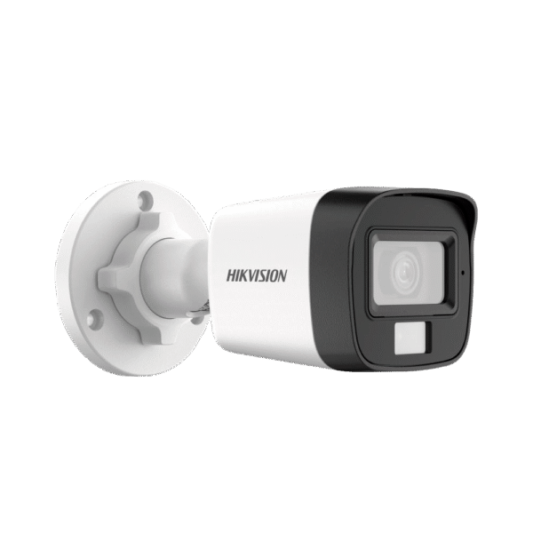 Bala TurboHD 2 Megapíxeles Híbrida B/N - Color VU / IR 25 MTS / Lente 2.8 mm / Luz Blanca 20 mts / Exterior IP67 / Microfono Interconstruido / dWDR