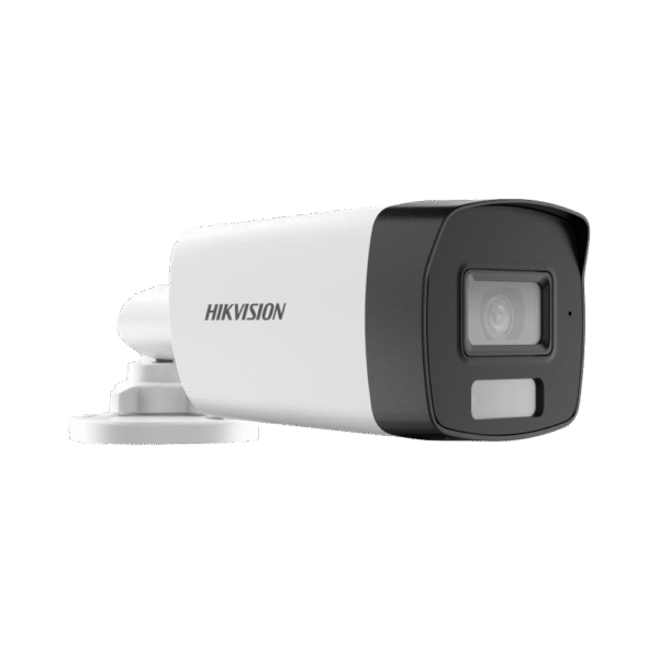 Bala TurboHD 2 Megapíxeles Híbrida B/N - Color VU / IR 40 mts / Lente 2.8 mm / Luz Blanca 40 mts / Exterior IP67 / Micrófono Interconstruido / dWDR
