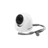 Cámara LUZ DUAL (IR + LUZ BLANCA) / Domo TurboHD 2 Megapixel (1080p) / Luz Blanca 20 mts / Gran Angular 106° / Lente 2.8 mm / 30 mts IR EXIR / Exterior IP67 / 4 Tecnologías / Micrófono Integrado