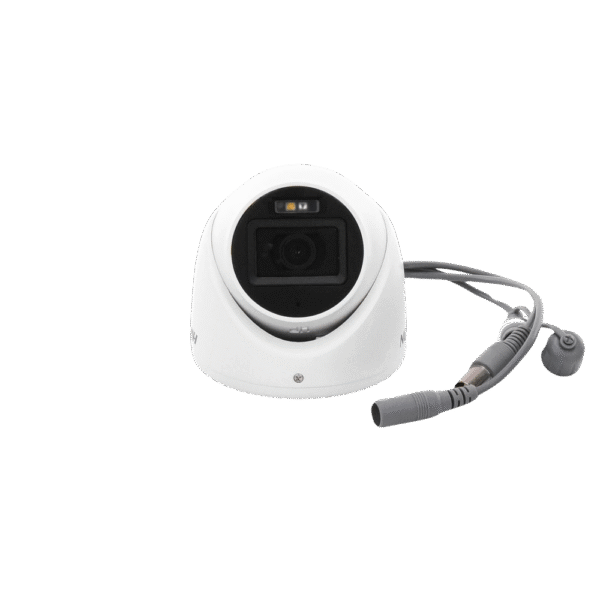 Cámara LUZ DUAL (IR + LUZ BLANCA) / Domo TurboHD 2 Megapixel (1080p) / Luz Blanca 20 mts / Gran Angular 106° / Lente 2.8 mm / 30 mts IR EXIR / Exterior IP67 / 4 Tecnologías / Micrófono Integrado