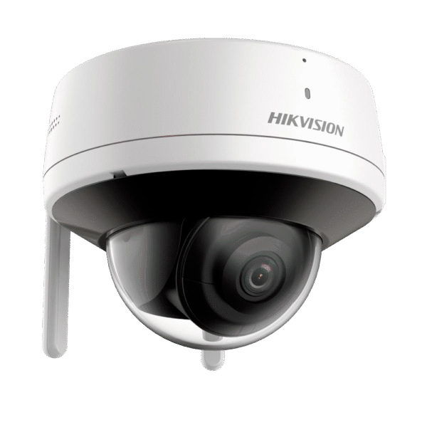 Domo IP 2 Megapixel / Lente 2.8 mm / 30 mts IR / Exterior IP66 / Wi-Fi / WDR 120 dB / Soporta Micro SD / H.265+ / Micrófono y Bocina Interconstruido