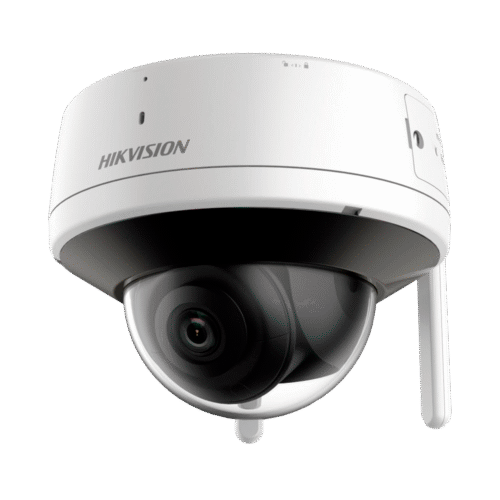 Domo IP 2 Megapixel / Lente 2.8 mm / 30 mts IR / Exterior IP66 / Wi-Fi / WDR 120 dB / Soporta Micro SD / H.265+ / Micrófono y Bocina Interconstruido
