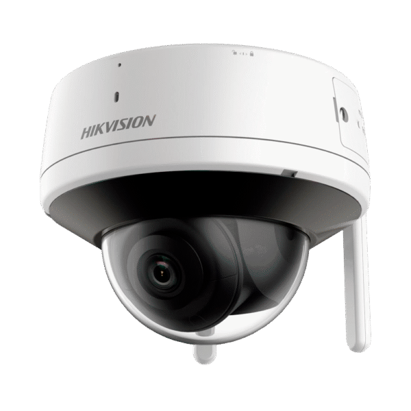 Domo IP 2 Megapixel / Lente 2.8 mm / 30 mts IR / Exterior IP66 / Wi-Fi / WDR 120 dB / Soporta Micro SD / H.265+ / Micrófono y Bocina Interconstruido