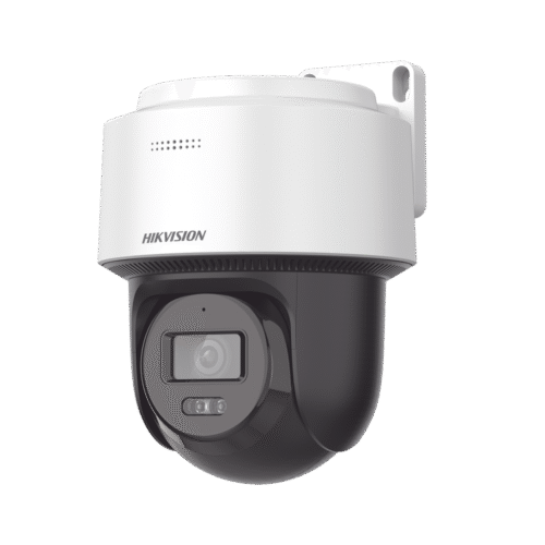 Domo PT IP 4 Megapixel / Lente 2.8 mm / Luz Blanca 30 mts / dWDR / PoE / IP66 / Micrófono y Bocina Interconstruido / Micro SD / Incluye Montaje de Pered y Techo