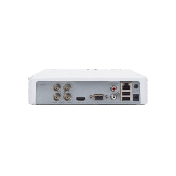 DVR 4 Canales 720p / Audio por Coaxial / Codificación de Hasta 1080p Lite a 30 fps / H.265 Pro+/H.265 Pro/H.265 / 1 Bahía de Disco Duro / Salida simultánea HDMI/VGA