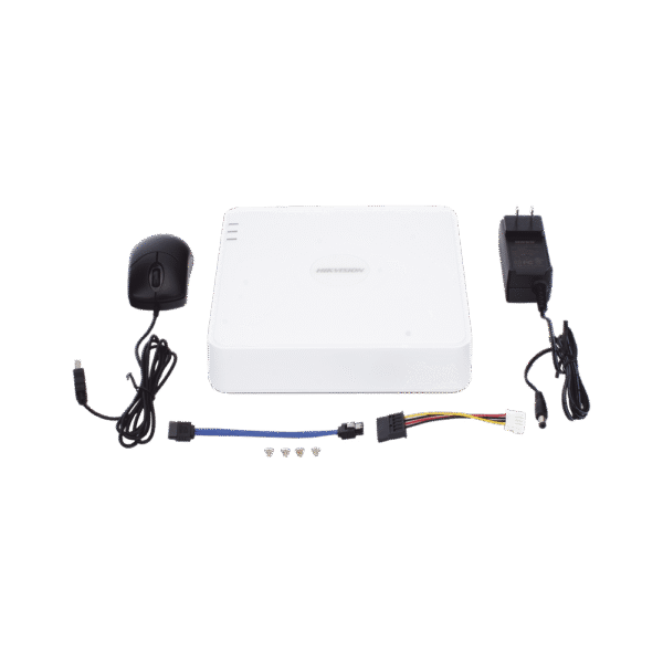 DVR 4 Canales 720p / Audio por Coaxial / Codificación de Hasta 1080p Lite a 30 fps / H.265 Pro+/H.265 Pro/H.265 / 1 Bahía de Disco Duro / Salida simultánea HDMI/VGA