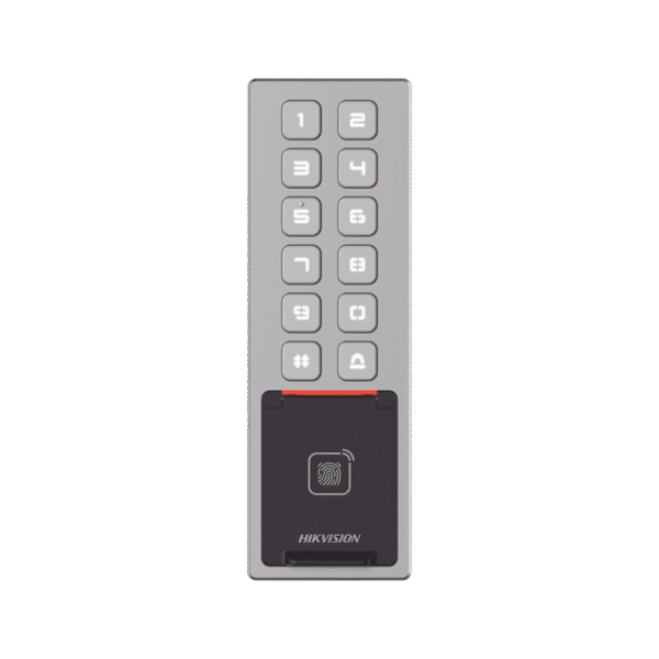 Teclado Exterior WiFi Antivandálico IP65 & IK08 / Administrable en la Nube / Alta y Baja de Passwords Remotamente con Horarios / Acceso por PIN, Tarjeta MIFARE, Huella y Tarjeta Virtual Bluetooth