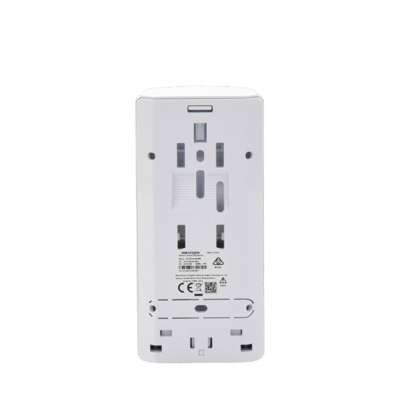 (AX PRO) Detector PIR Dual-Tech Exterior IP65 / Rango de Detección 18 mts de Profundidad / Ángulo de Cobertura de 90° / Inmunidad a Mascotas 24 Kg / No Compatible con el Panel DS-PHA64-LP