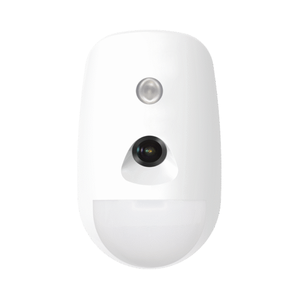 PIR con Cámara cableado / Bus Speed-X / Inmunidad a Mascotas 30 Kg / Rango de Detección de 12 mts / Angulo de 85.9° de Cobertura / Compatible con paneles AX Hybrid Pro