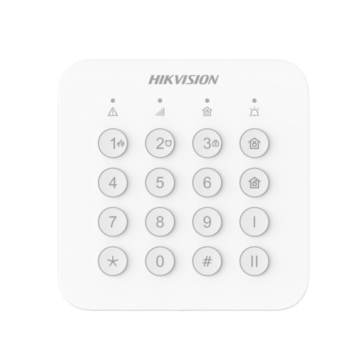 DSPK201BWB-l-1 (Ax Home) Teclado Inalámbrico para Armado y Desarmado / Funciones de Automatización para control de Relevadores / Baterías AA / 433 MHZ
