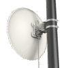 ePMP Force 300-25L para zonas con alta interferencia, hasta 400+ Mbps, 4910 - 6200 MHz, 802.11 AC Wave2, Antena de 25 dBi, latencia baja (C050910M171C)