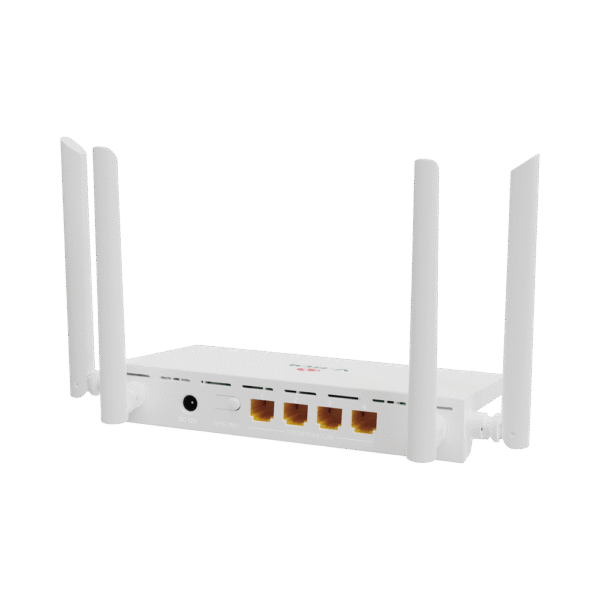 Router Mesh Inalámbrico Wi-Fi 6 hasta 3000Mbps, 3 Puertos LAN Gigabit + 1 WAN Gigabit + Easy Mesh