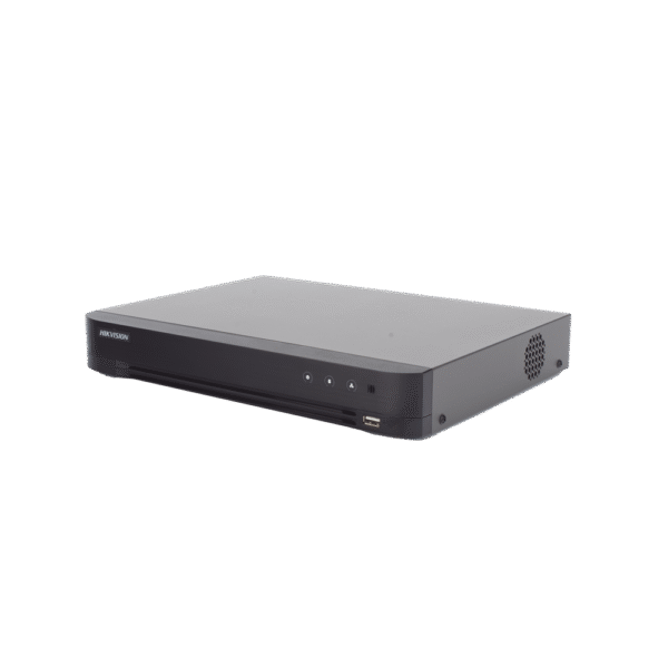 DVR 4 Canales TURBOHD + 4 Canales IP / 8 Megapixel (4K) / Audio por Coaxitron / ACUSENSE / Reconocimiento Facial / 1 Bahías de Disco Duro / H.265+