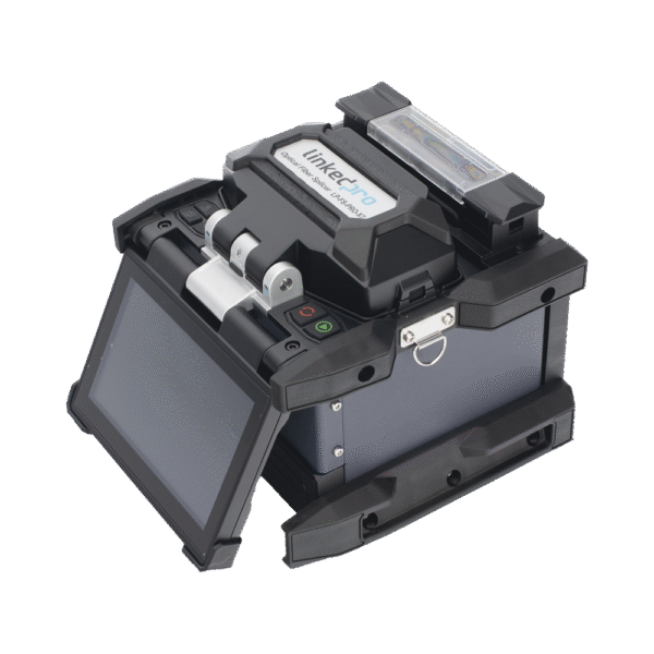 Fusionadora de Fibra Óptica Multimodo y Monomodo / Alineación por Núcleo / 6 Motores para Mejor Precisión en el Empalme / Capacitación básica virtual gratuita
