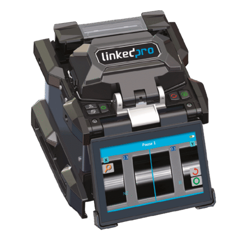 Fusionadora de Fibra Óptica Multimodo y Monomodo / Alineación por Núcleo / 6 Motores para Mejor Precisión en el Empalme / Capacitación básica virtual gratuita