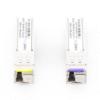 Transceptores Bidireccionales SFP (Mini-Gbic) / Monomodo / 1.25 Gbps de velocidad / Conector LC / Hasta 80 km de Distancia / 2 Piezas