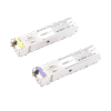 Transceptores Bidireccionales SFP (Mini-Gbic) / Monomodo / 1.25 Gbps de velocidad / Conector LC / Hasta 80 km de Distancia / 2 Piezas