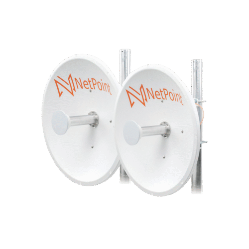 Antena Direccional / 2 ft / 4.9-6.4 GHz / Ganancia 30 dBi / SLANT de 45 ° y 90 ° / Conector N-Hembra / Montaje y jumpers incluidos.