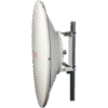 Antena de parabola profunda, blindada, con supresión al ruido de 4 ft, 5.9-7.2 GHz, Ganancia 36 dBi con SLANT de 45 ° y 90 °, ideal para hasta 80 km, Conectores N-hembra, montaje con alineación milimétrica.
