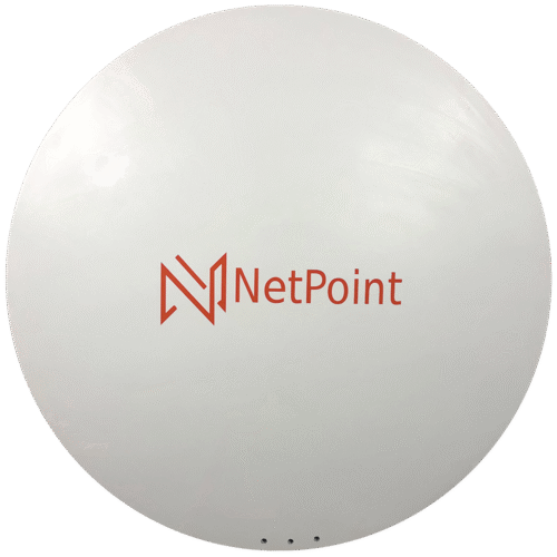 Antena de parabola profunda, blindada, con supresión al ruido de 4 ft, 5.9-7.2 GHz, Ganancia 36 dBi con SLANT de 45 ° y 90 °, ideal para hasta 80 km, Conectores N-hembra, montaje con alineación milimétrica.