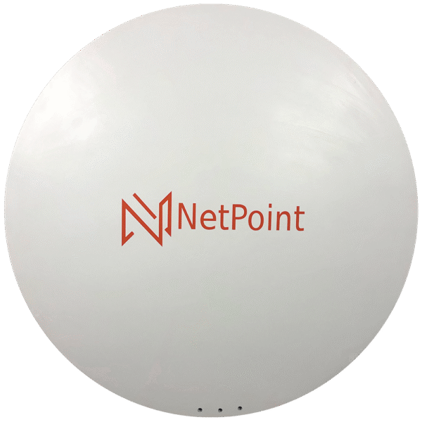 Antena de parabola profunda, blindada, con supresión al ruido de 4 ft, 5.9-7.2 GHz, Ganancia 36 dBi con SLANT de 45 ° y 90 °, ideal para hasta 80 km, Conectores N-hembra, montaje con alineación milimétrica.
