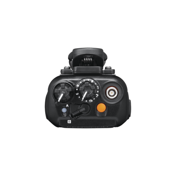 380-470 MHz, NXDN-DMR-Analógico, 5 W, Bluetooth, GPS, MicroSD, 1024 Canales, Incluye Batería, cargador, antena, y clip