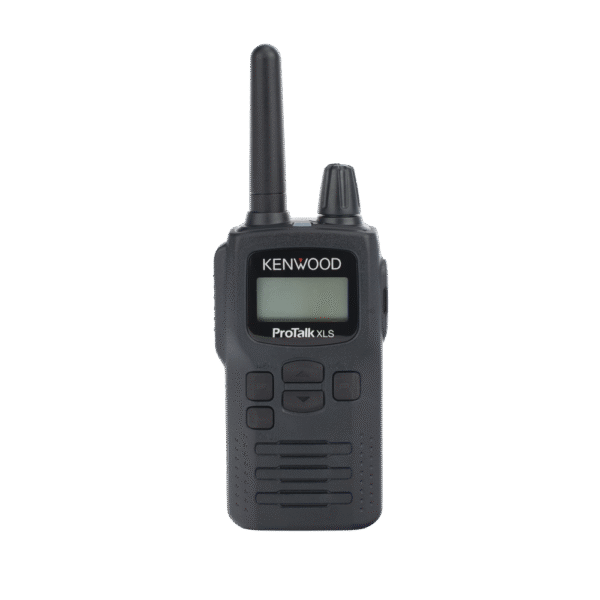 450-470 MHz, 2 W, 6 canales en BRS, 16 canales en modo profesional, Incluye antena, batería, cargador y clip