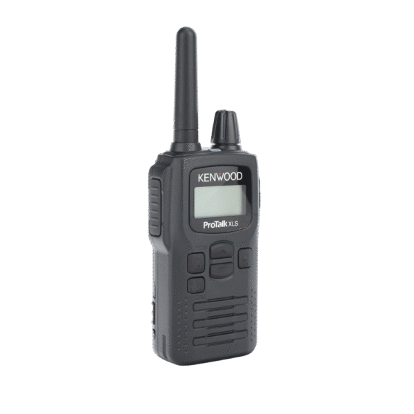 450-470 MHz, 2 W, 6 canales en BRS, 16 canales en modo profesional, Incluye antena, batería, cargador y clip