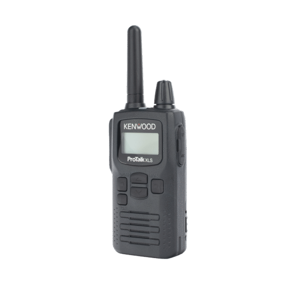 450-470 MHz, 2 W, 6 canales en BRS, 16 canales en modo profesional, Incluye antena, batería, cargador y clip