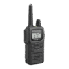 450-470 MHz, 2 W, 6 canales en BRS, 16 canales en modo profesional, Incluye antena, batería, cargador y clip