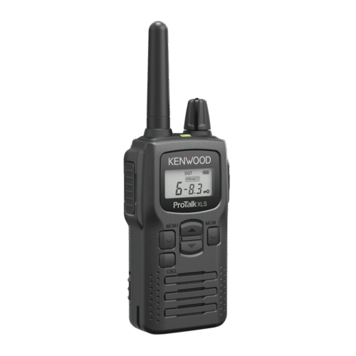 450-470 MHz, 2 W, 6 canales en BRS, 16 canales en modo profesional, Incluye antena, batería, cargador y clip