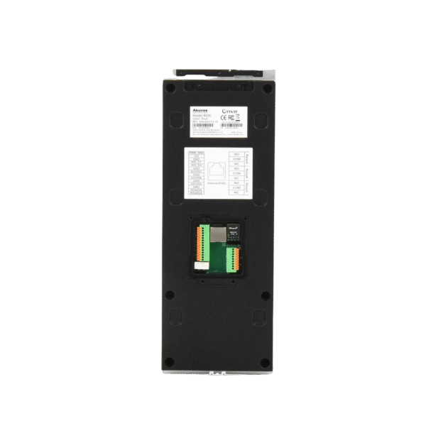 R29C-AD-2-l Videoportero IP Multiapartamento / SIP / PoE / Administración en la Nube / Acceso por Rostro, Tarjeta, PIN, BLE y Código QR / IK06 e IP65 / Compatible con App SmartPlus