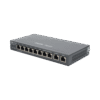 Gateway PoE para 200 usuarios, 10 puertos, 600Mbps, hasta 2 servicios WAN, portal cautivo, bloqueo de aplicaciones, tuneles virtuales