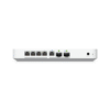UniFi Cloud Gateway UCG Fiber / Administra todas las líneas UniFi / (4) puertos 2.5 GbE y (1) puerto LAN SFP+ 10G, (1) puerto WAN SFP+ 10G / Balanceo de carga hasta 2 líneas, fuente de alimentación USB-C 5V 3A, ranura SSD