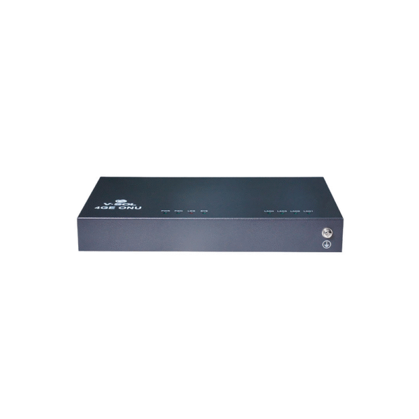 ONU Bridge PoE G/EPON + 1 Puerto SC/UPC + 4 puertos Gigabit con salida PoE/PoE+