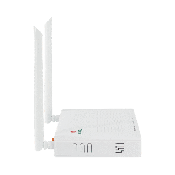 ONU G/EPON con Wi-Fi en 2.4 GHz + 4 Puertos LAN GigabitEthernet, hasta 300 Mbps vía inalámbrico