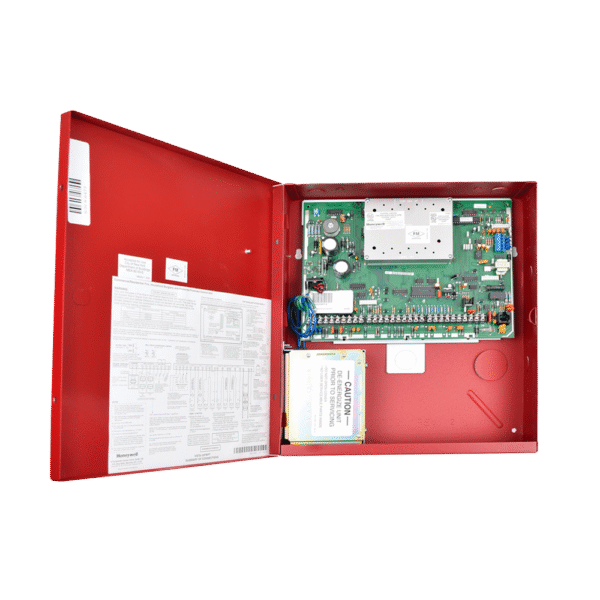 Panel Hibrido de Incendio e Intrusión, Hasta 32 Zonas Cableadas o Inalámbricas, 24 Zonas V-Plex, 2 Particiones, Compatible con AlarmNet y Total Connect