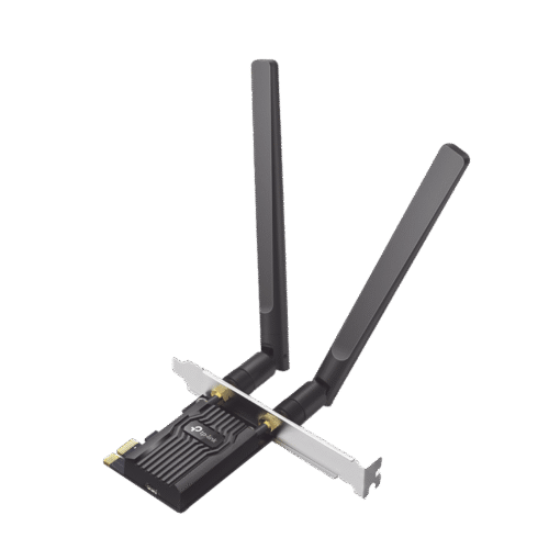 Adaptador PCIe inalámbrico doble banda AC 1200 Mbps / Antena de alta ganancia / Tecnología MU-MUMO 2X2 / Soporte de perfil bajo y Altura completa / Bluetooth 4.2
