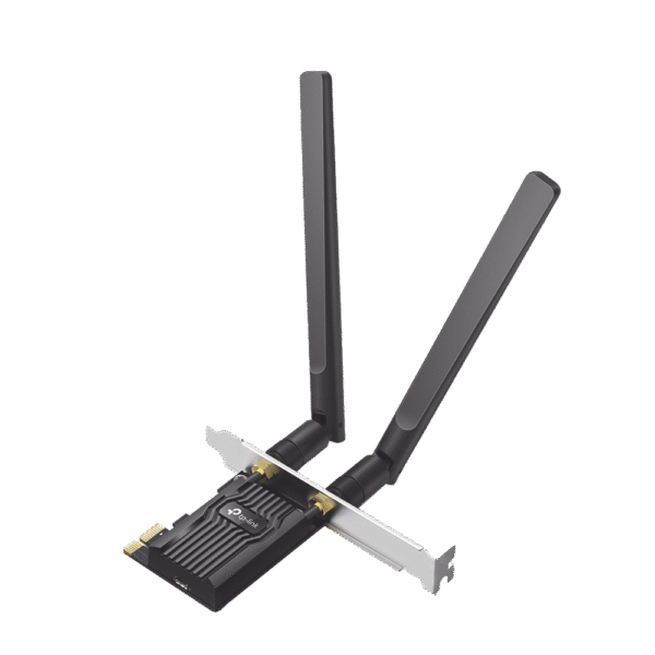 Adaptador PCIe inalámbrico doble banda AC 1200 Mbps / Antena de alta ganancia / Tecnología MU-MUMO 2X2 / Soporte de perfil bajo y Altura completa / Bluetooth 4.2