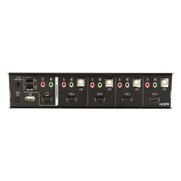 Switch KVMP HDMI/Audio USB de 4 puertos (Incluye cable)