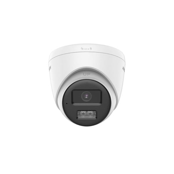 [Audio Bidireccional + Dual Light + ColorVu] Turret TURBOHD 3K / Lente 2.8 mm / 40 mts IR EXIR + 40 mts Luz Blanca / Micrófono y Bocina Integrado / Exterior IP67 / dWDR