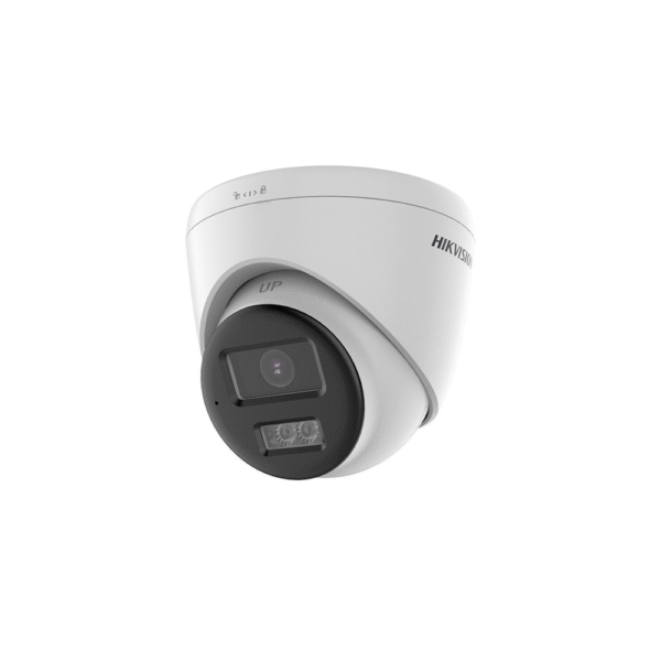 [Audio Bidireccional + Dual Light + ColorVu] Turret TURBOHD 3K / Lente 2.8 mm / 40 mts IR EXIR + 40 mts Luz Blanca / Micrófono y Bocina Integrado / Exterior IP67 / dWDR