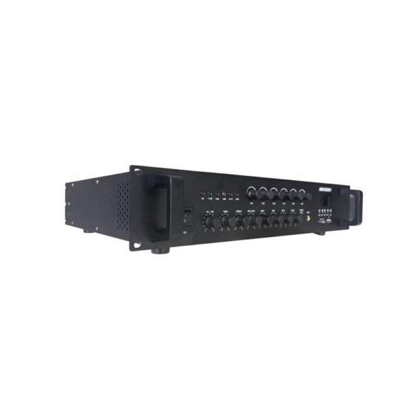 DSQAE0A240G1VB6110-LAT-DER-l Amplificador una Zona / 2 Canales / 30 W por Canal / Conexión Bluetooth / Salida 4-8 Ω x 2 / 100V COM x 2 / Uso Interior