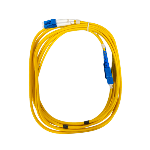 JUMPER LC/PC-SC/PC DUPLEX MONOMODO 3M PVC