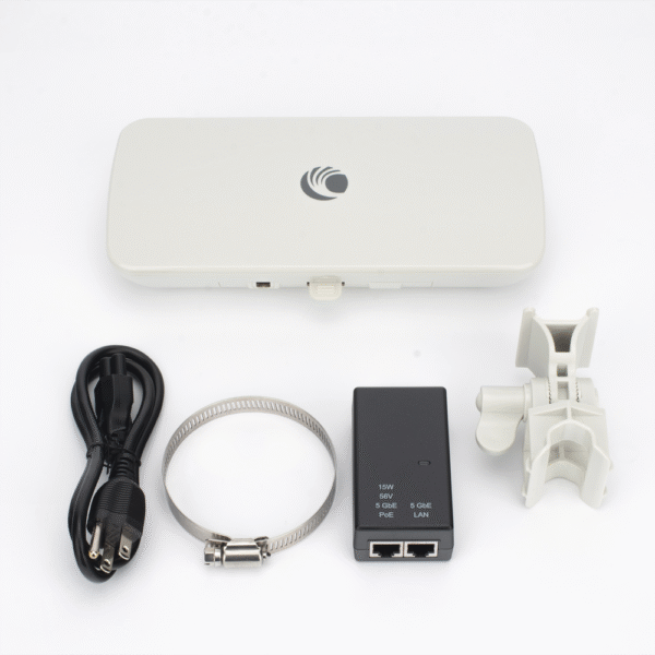 Módulo Suscriptor ePMP 6 GHz Force 4616 / 1 Gbps Capacidad / 16 dBi Antena Integrada / 160 MHz Canales / Interoperable con ePMP 4600 APs / Gestión cnMaestro / IP55 / PoE Incluido / 3 Años Garantía (C060940C131A)