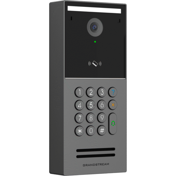Videoportero IP (SIP) FISHEYE, apertura por código, Antivandálico, llamada y/o tarjeta, teclado retro-iluminación