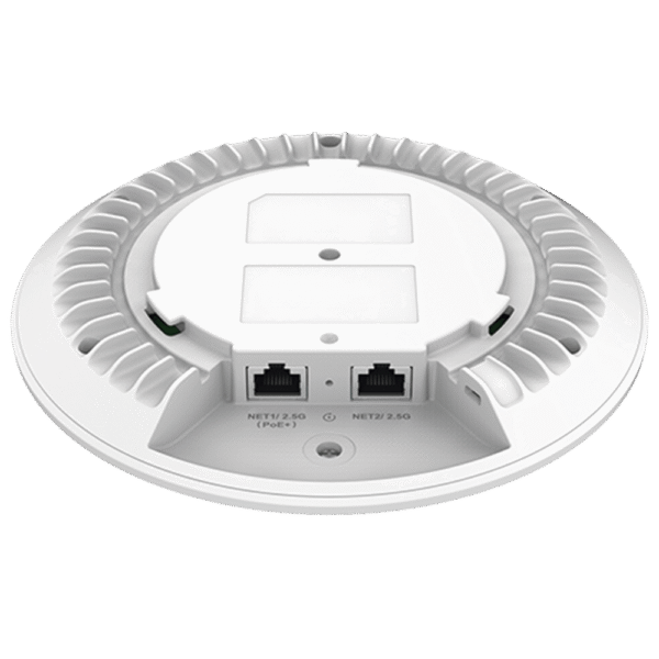 Punto de Acceso Wi-Fi 7 GWN7670 / 3.6 Gbps Inalámbrico / 5 Gbps Cableado / MIMO 2x2:2 / 256 Clientes Simultáneos / PoE+ / Montaje en Pared o Techo / BLE 5.3 / Controlador Integrado