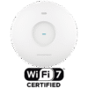 Punto de Acceso Wi-Fi 7 GWN7670 / 3.6 Gbps Inalámbrico / 5 Gbps Cableado / MIMO 2x2:2 / 256 Clientes Simultáneos / PoE+ / Montaje en Pared o Techo / BLE 5.3 / Controlador Integrado