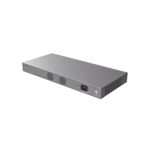 Switch Capa 3 Gigabit PoE+ Administrable / 16 puertos 10/100/1000 Mbps + 4 Puertos SFP+ 10G Uplink / Hasta 240W / Compatible con GWN Cloud.