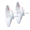 Kit de 2 Antenas Direccionales de alto rendimiento / Diámetro de 60 cm / 5.9-7.2 GHz / Ganancia 30 dBi / SLANT de 45° y 90° / Ideal para 30 km / Conector N-Hembra / Montaje y jumpers incluidos. (No incluye radomo)